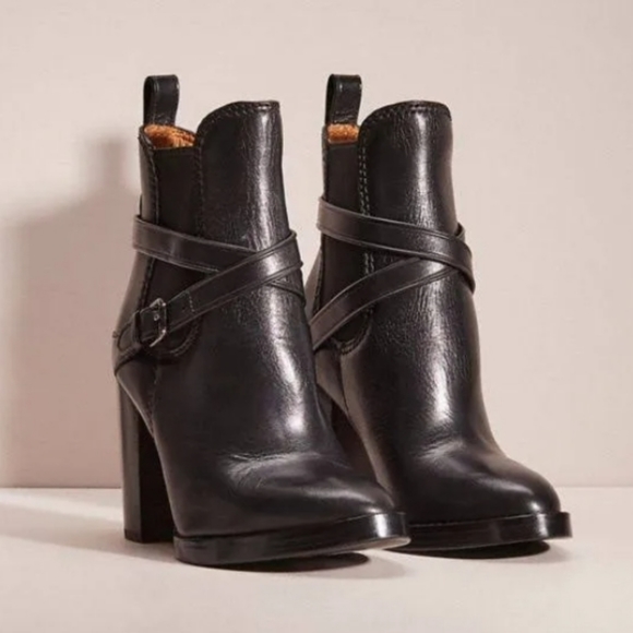 Coach Jackson Ankle Bootie in Black Size 10 Reworked - Picture 3 of 4